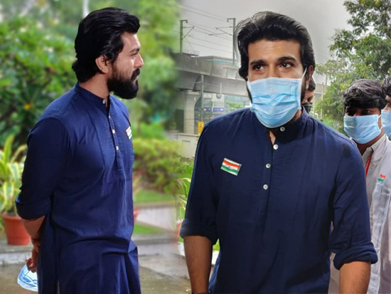 Ram Charan Interview Clicks